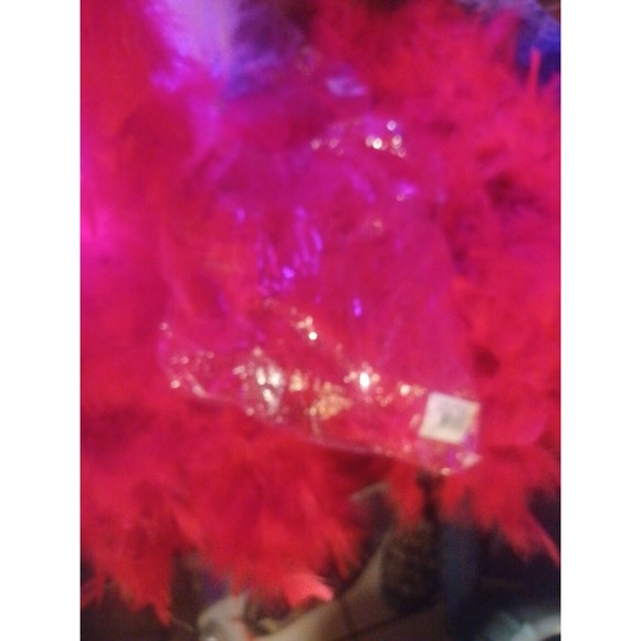 7 Ft Feather Boa Valentine Halloween Prom 1920s Costume Burlesque Dance Cos - Picture 4 of 5